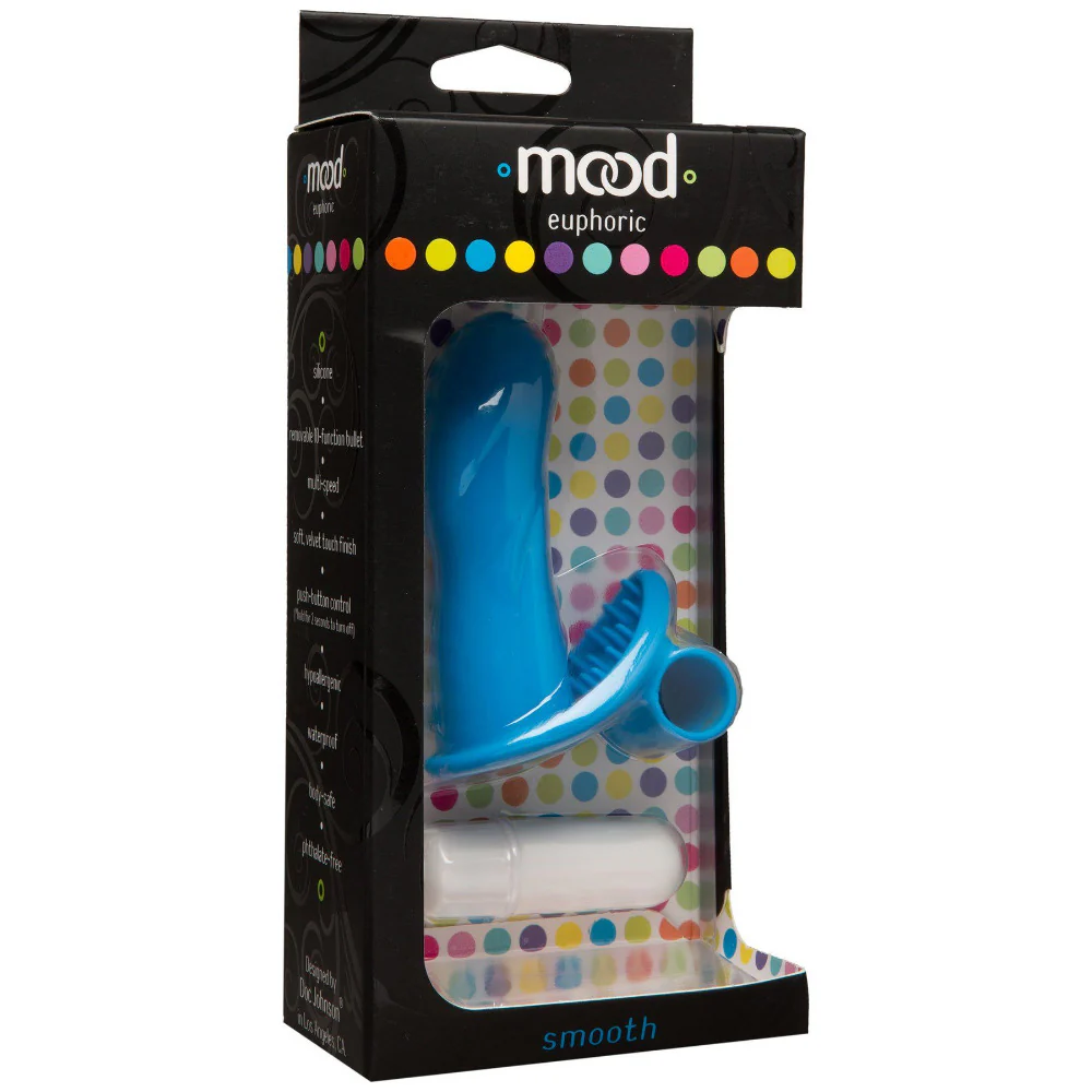 Mood Euphoric Smooth Silicone Finger Sleeve - Image 4