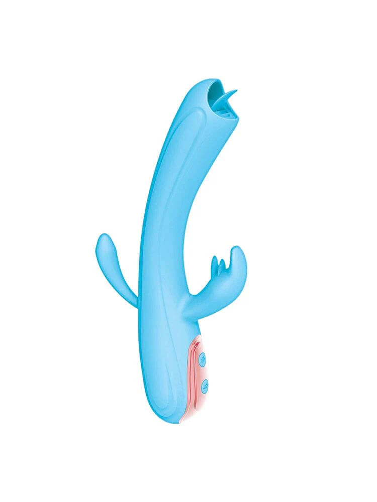 My Secret Fantasy Blue Triple Stimulation Vibrator