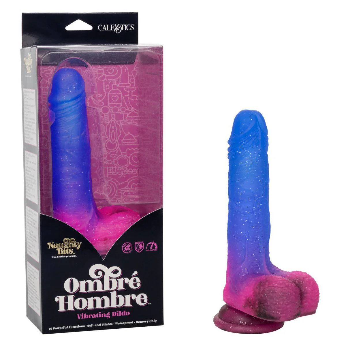 Naughty Bits Ombré Hombre Life-Like Dildo - Image 4