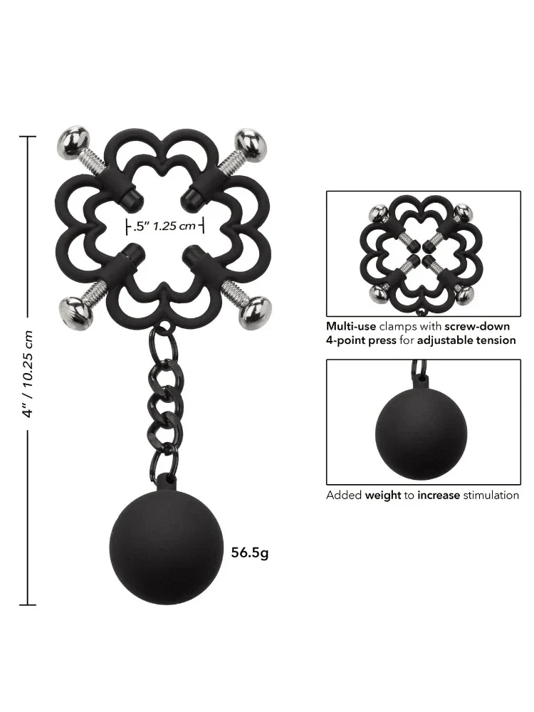 Nipple Grips Power Grip Weighted Press - Image 3