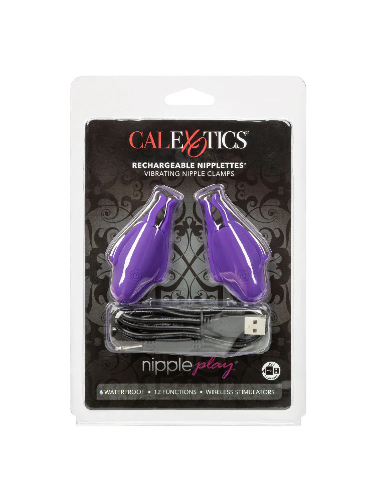 Nipple Play Rechargeable Nipplette Clamps - Image 3