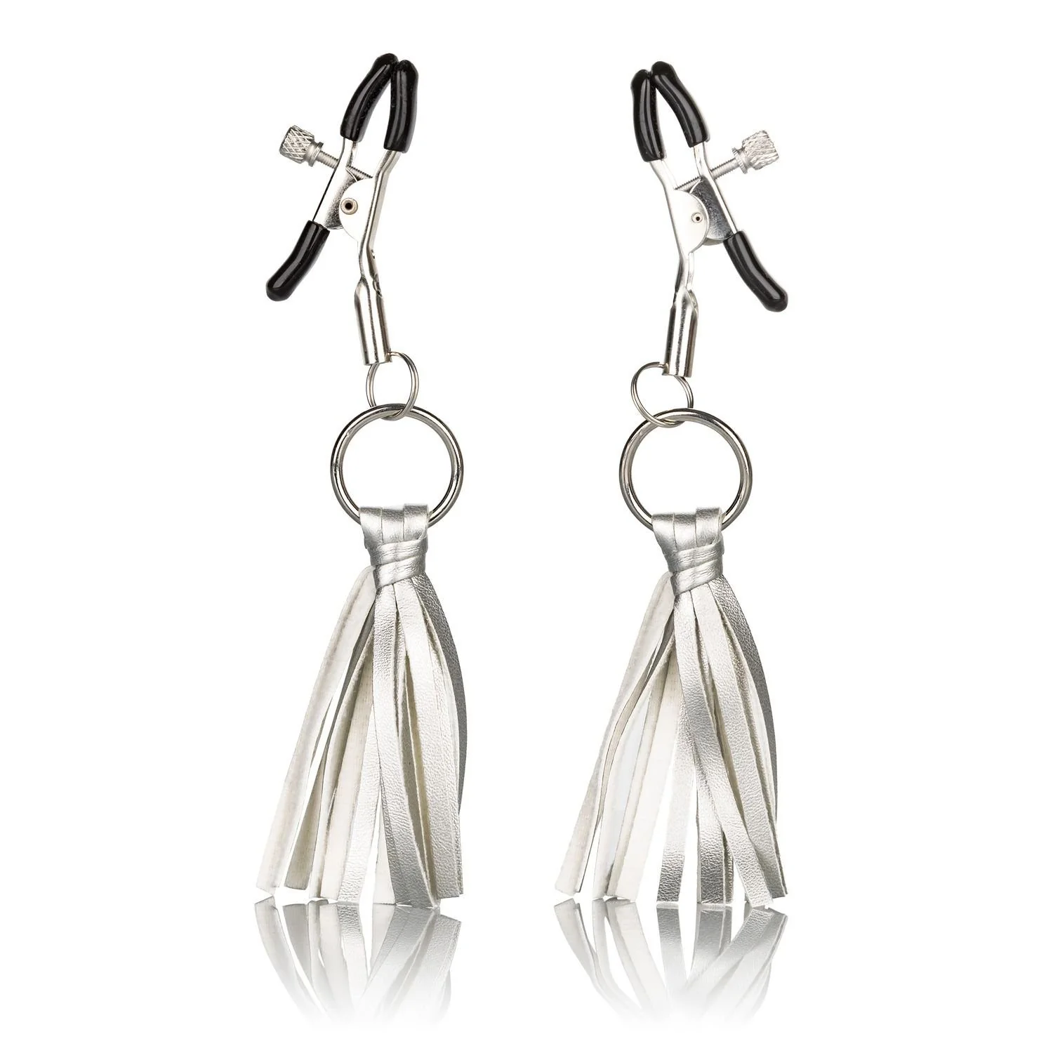 Nipple Play Adjustable Tassel Nipple Clamps - Image 3