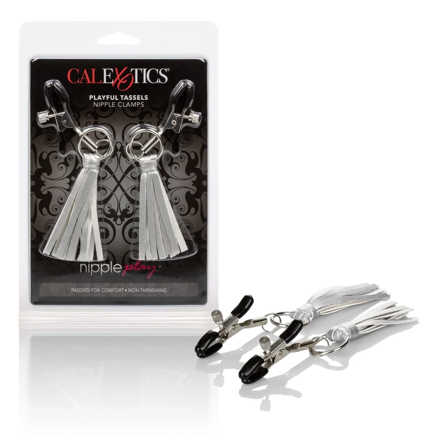 Nipple Play Adjustable Tassel Nipple Clamps - Image 4