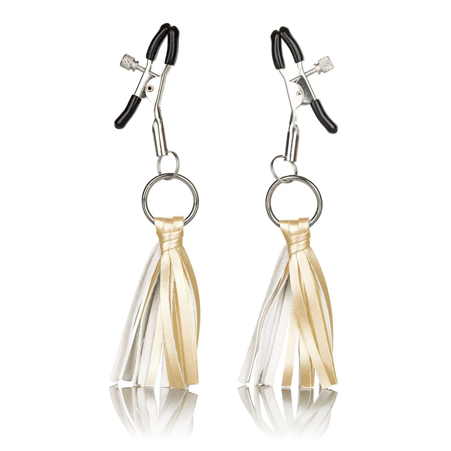 Nipple Play Adjustable Tassel Nipple Clamps - Image 5