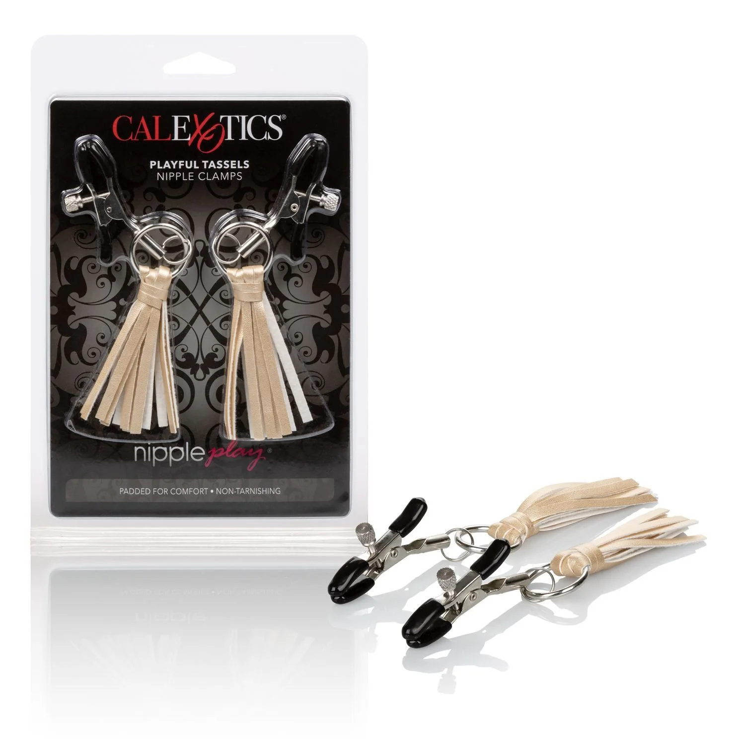 Nipple Play Adjustable Tassel Nipple Clamps - Image 6
