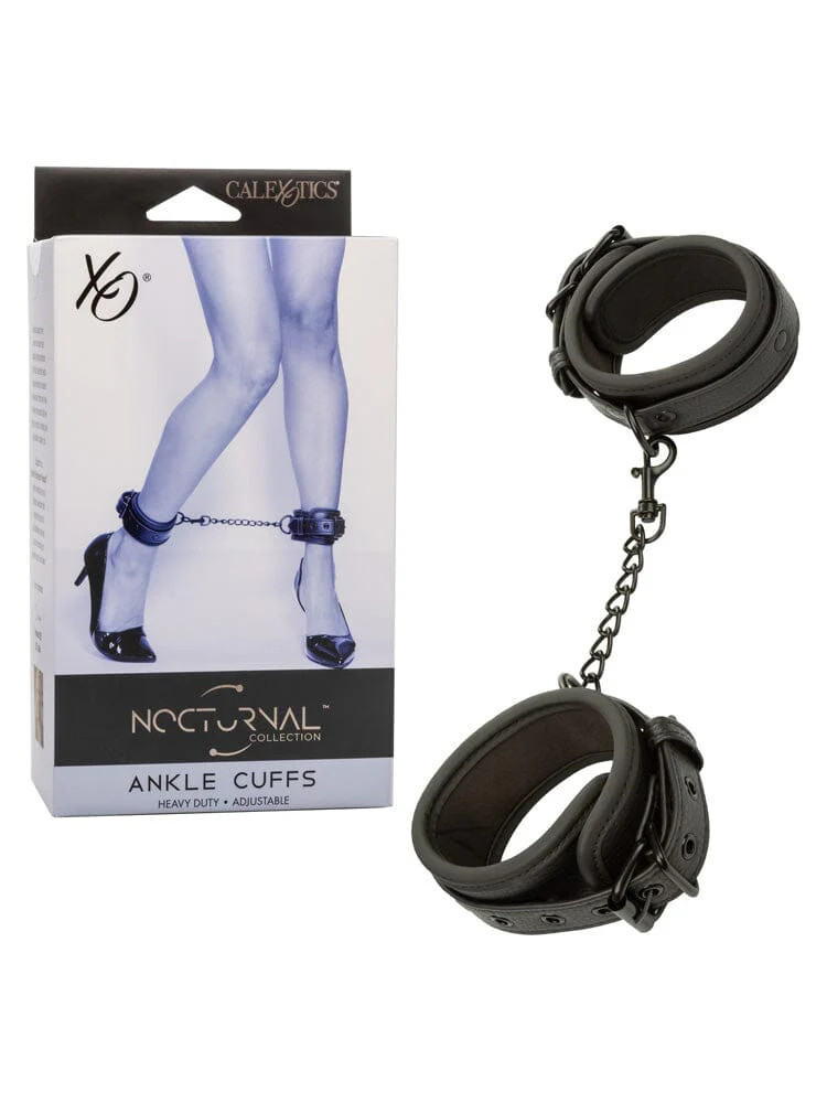 Nocturnal Bondage Collection Universal Ankle Restraint Cuffs - Image 2