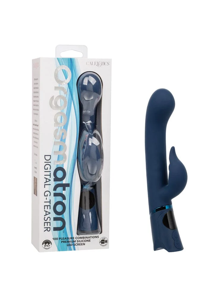 Orgasmatron Silicone Digital G-Teaser G-Spot Rabbit Vibrator - Image 2