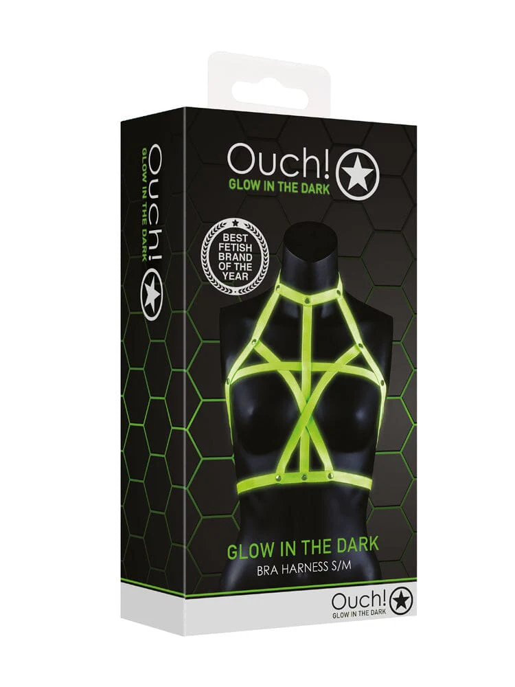 OUCH! Glow In The Dark Bra Harness - Image 2
