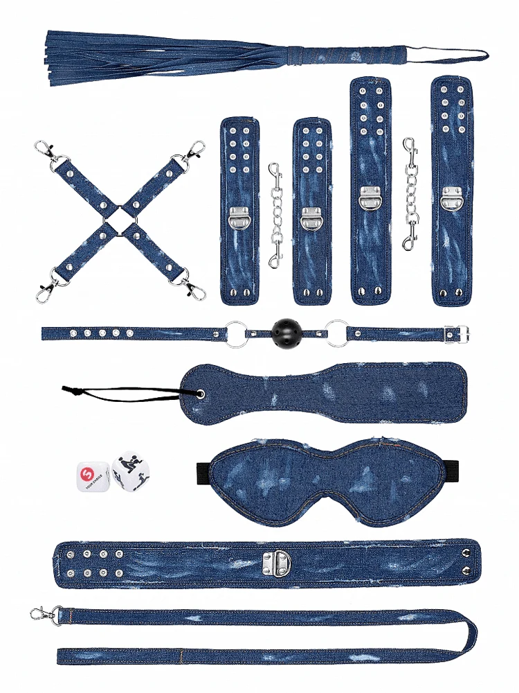 OUCH! Denim Lover’s Restraint Bondage Kit - Image 3