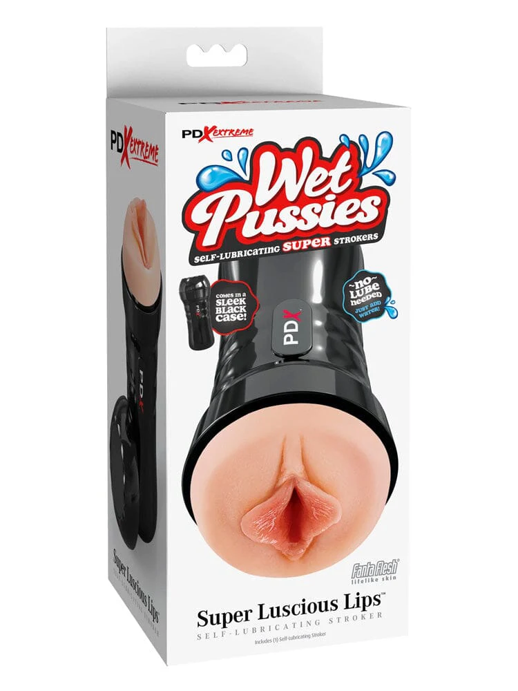 Wet Pussies Super Luscious Lips Self-Lubricating Stroker - Image 3