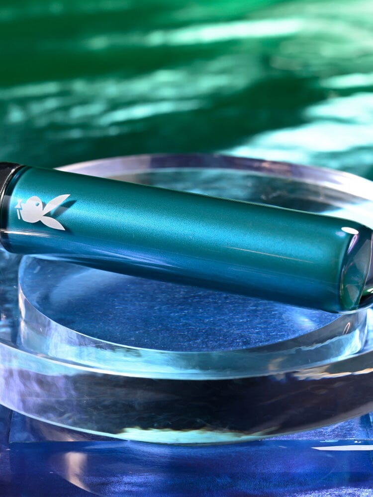 Playboy Pleasure Emerald Smooth Glass Bullet Vibrator - Image 2