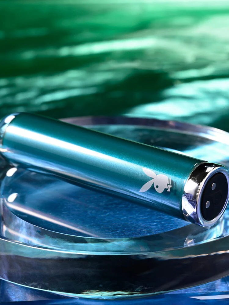 Playboy Pleasure Emerald Smooth Glass Bullet Vibrator - Image 3
