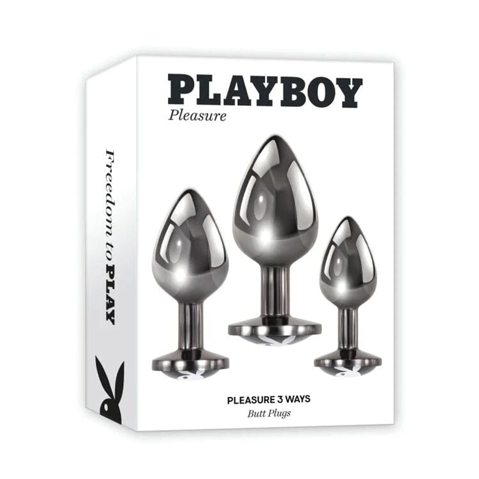 Pleasure 3 Ways Anal Training Butt Plug Set - Image 2