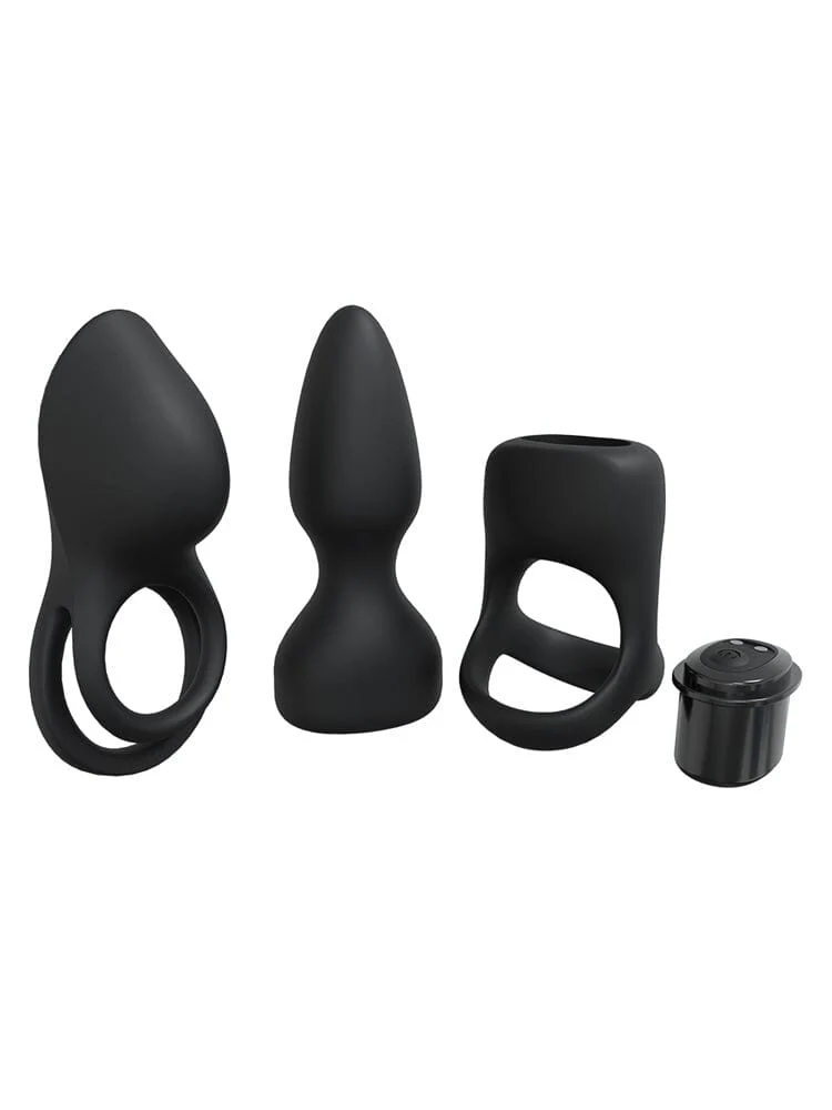 Loveline Pleasure Interchangeable Bullet Vibrator Kit