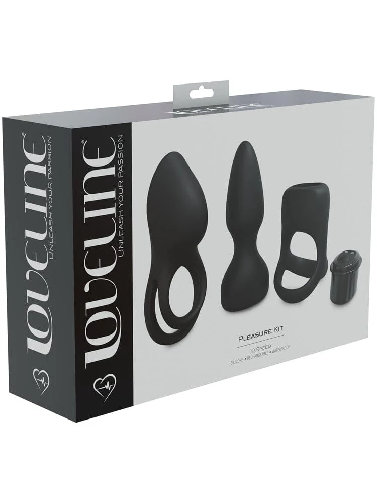 Loveline Pleasure Interchangeable Bullet Vibrator Kit - Image 2