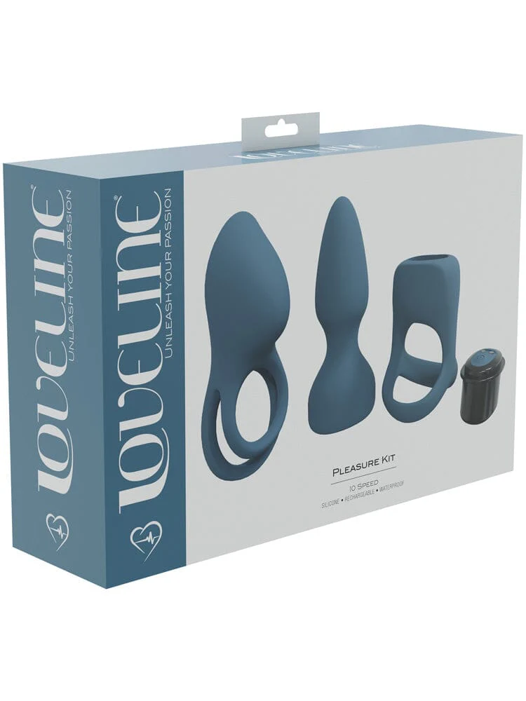 Loveline Pleasure Interchangeable Bullet Vibrator Kit - Image 5