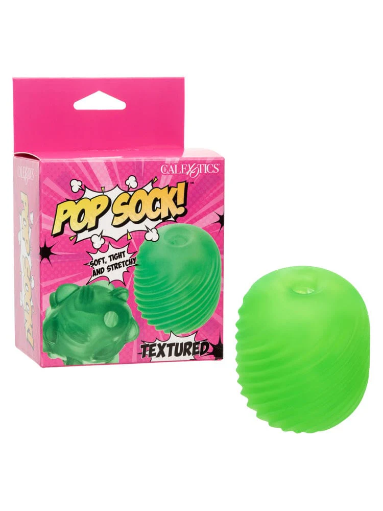 Pop Sock Textured Reversible Ripple Personal Pocket Stroker - Image 3