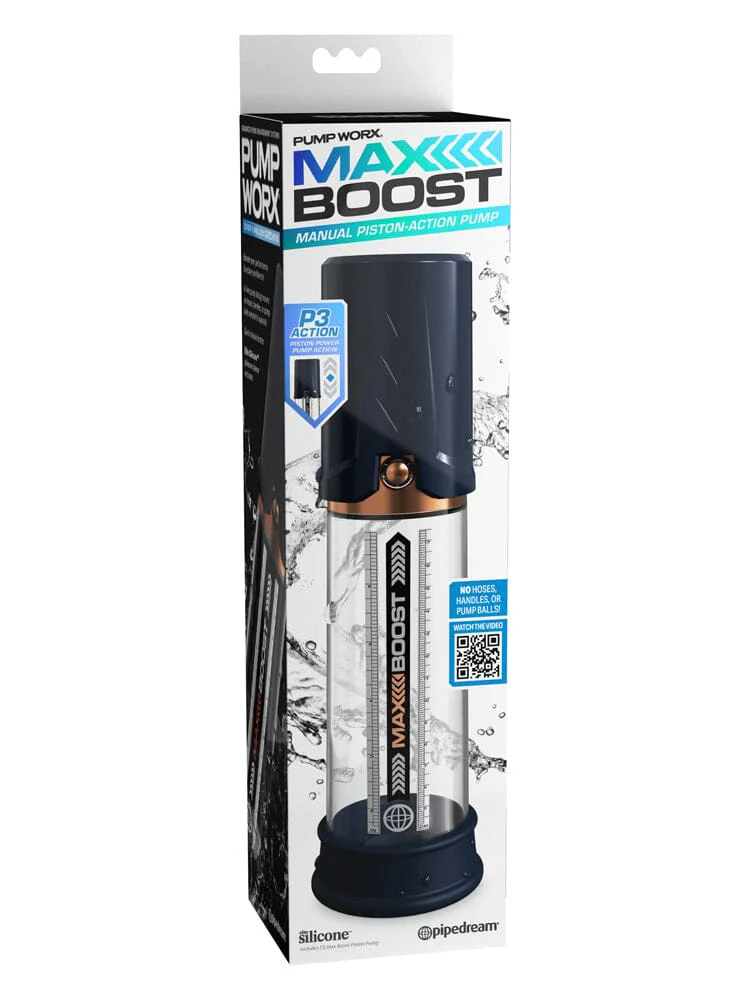 Pump Worx P3 Action Max Boost Penis Pump - Image 9
