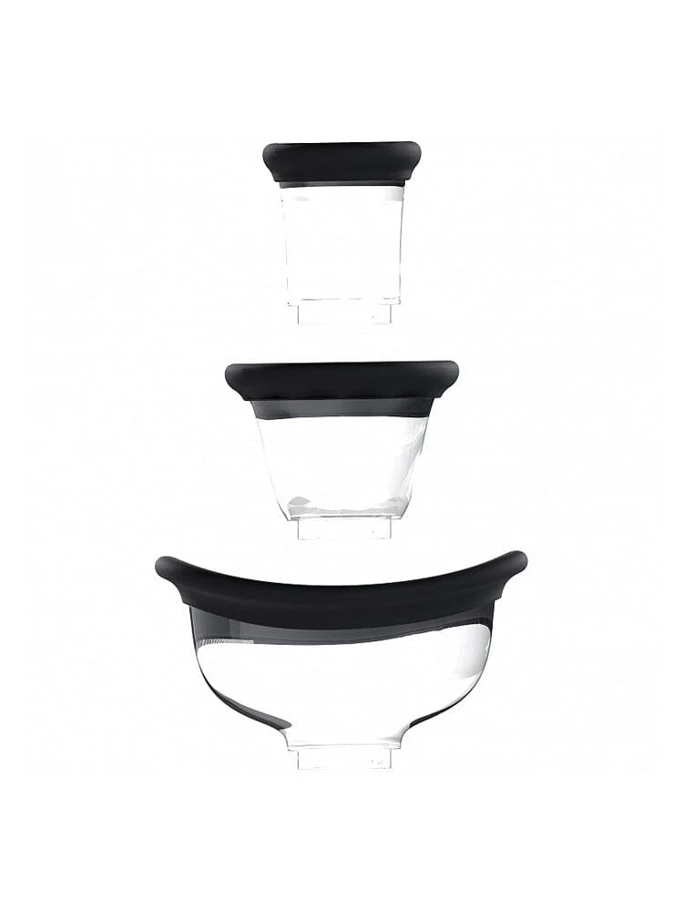 PUMPED! Delightful Black Automatic Vulva & Breast Pump - Image 3