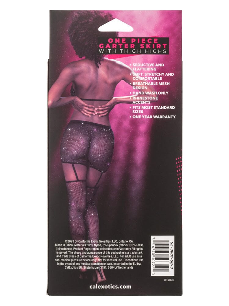 Radiance One Piece Garter Skirt With Thigh Highs - Image 3