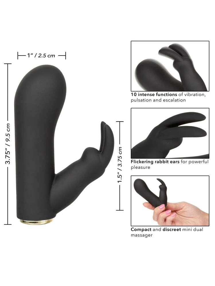 Raven Bunny Compact Silicone Rabbit Vibe - Image 2