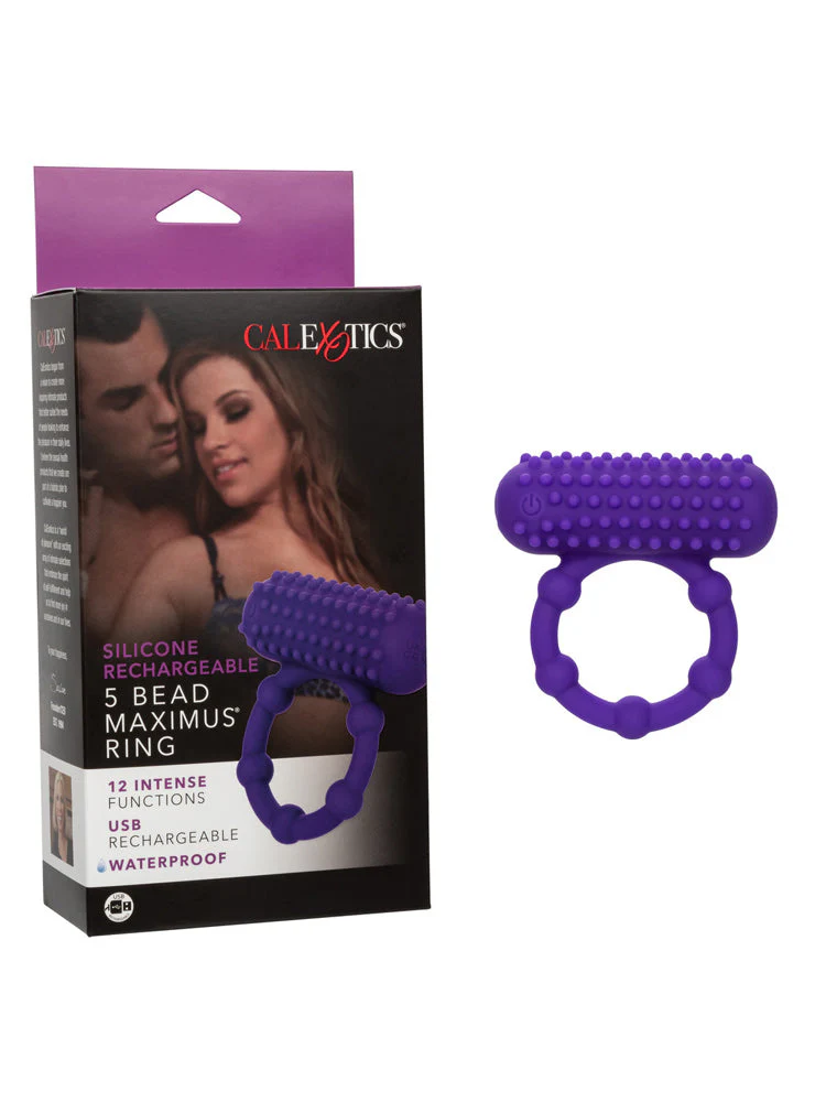 Rechargeable 5 Bead Maximus Couples Ring - Image 4