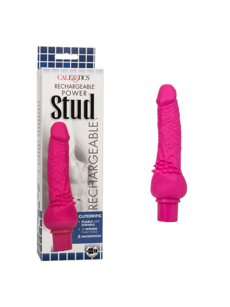 Rechargeable Power Stud Cliterrific Vibrator - Image 8