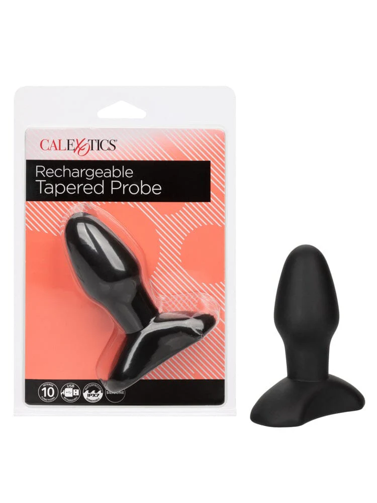 Rechargeable Silicone Tapered Anal Probe - Image 3