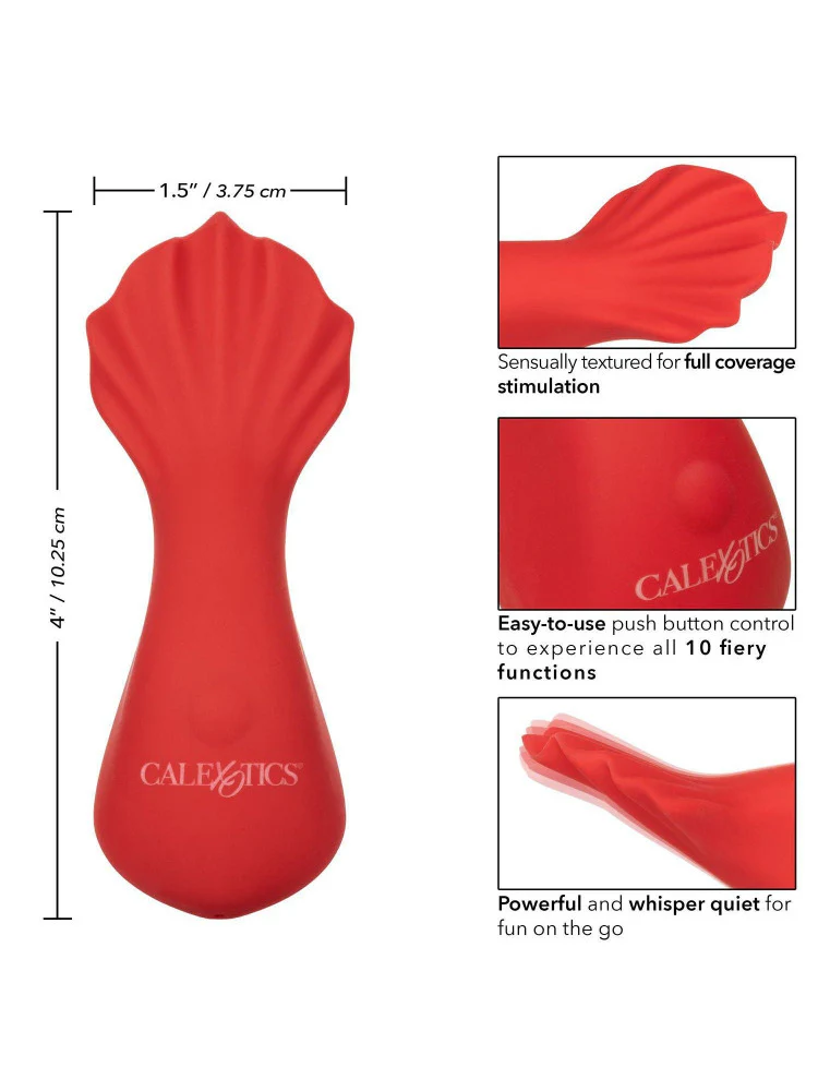 Red Hot Fuego Rechargeable Massager - Image 2