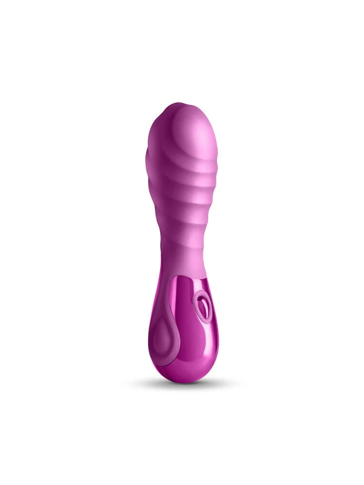 Seduction Chloe Metallic Purple Classic Silicone Vibrator