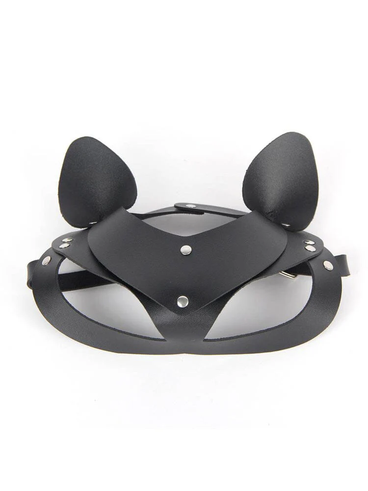 Sexy Black Cat Eye Mask - Image 2