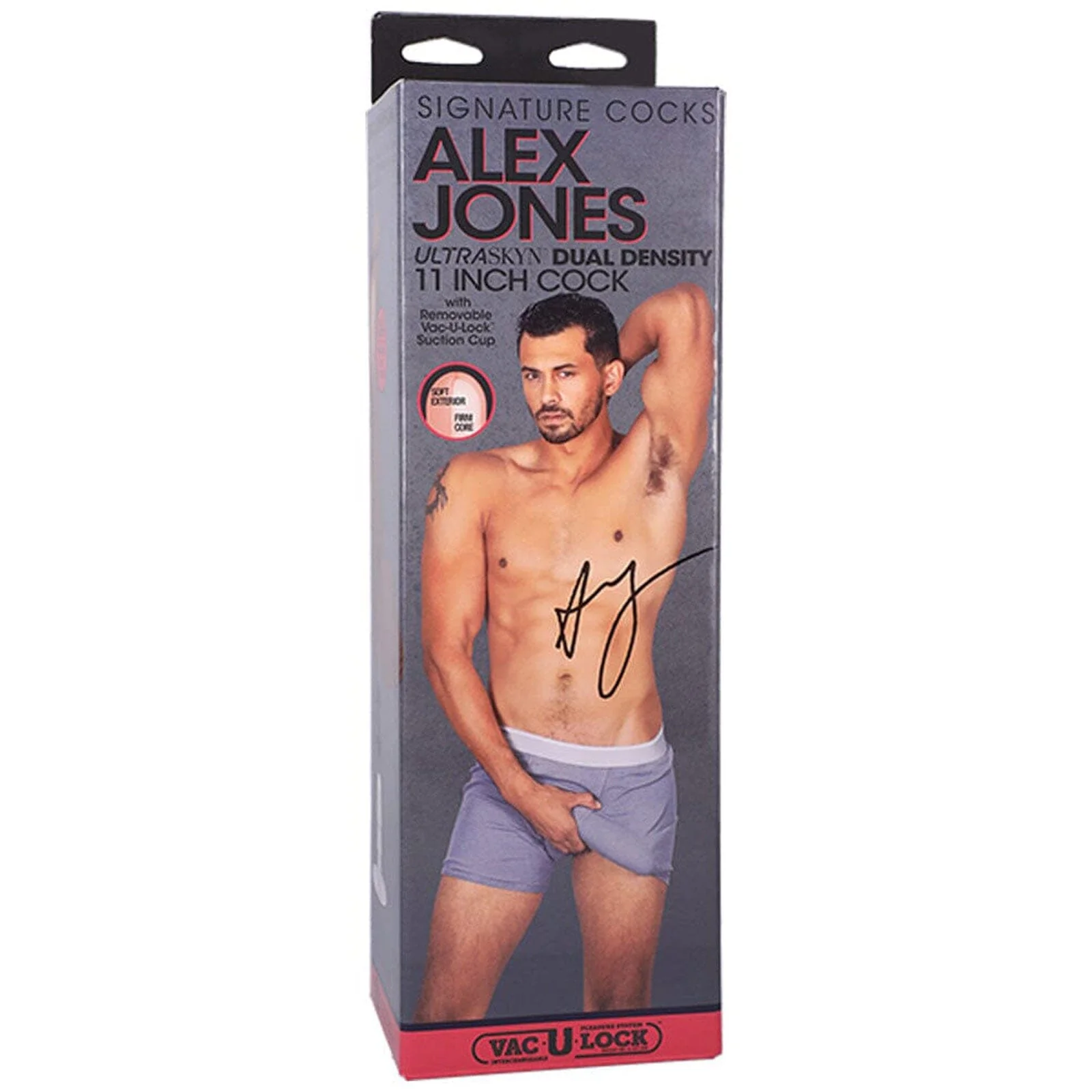 Signature Cocks Alex Jones UltraSkyn Dildo - Image 3