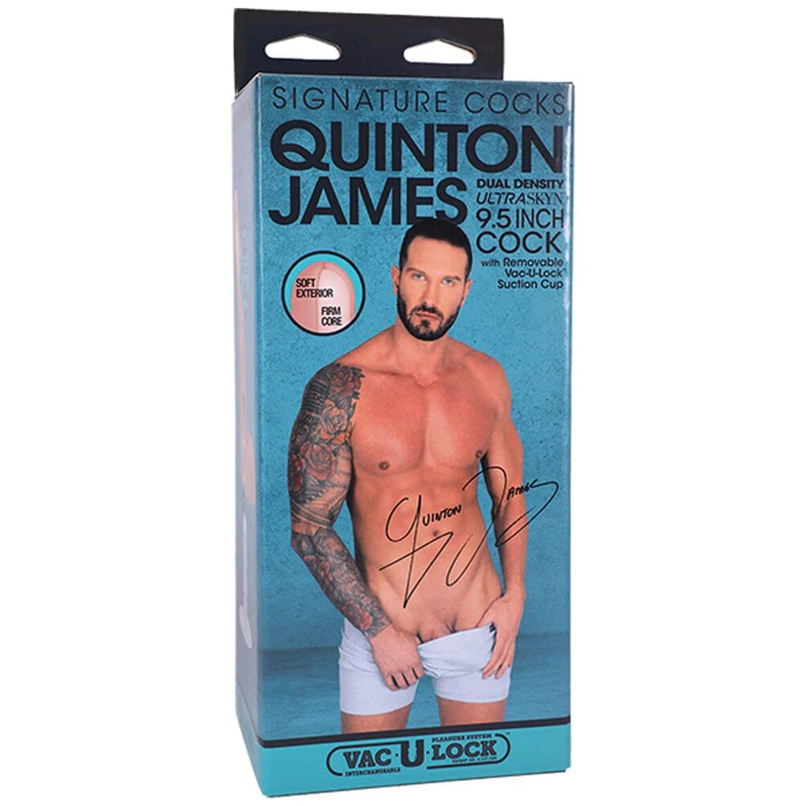 Signature Cocks Quinton James Replica Dildo - Image 3