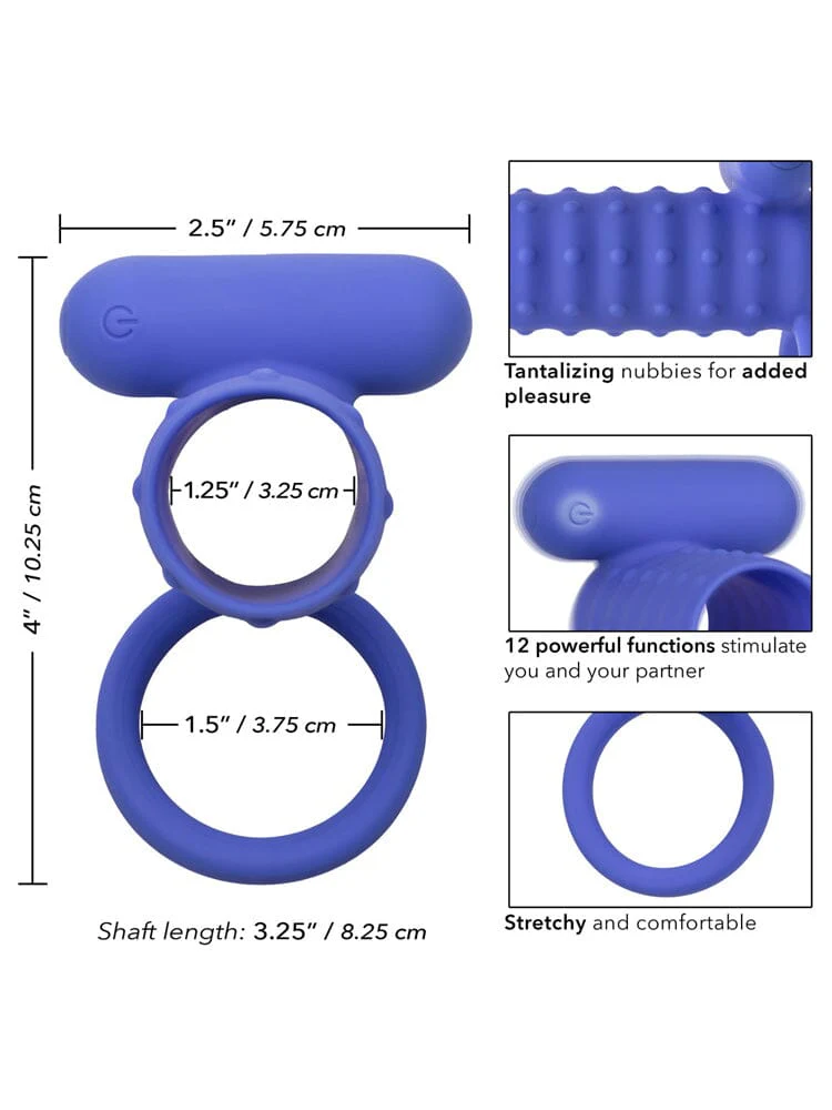 Silicone Rechargeable Endless Desires Ring - Image 2