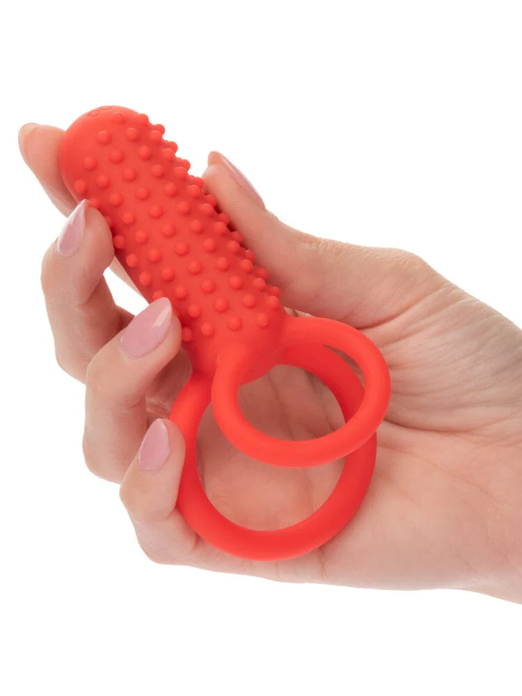 Silicone Rechargeable Vertical Dual Ring - Image 2