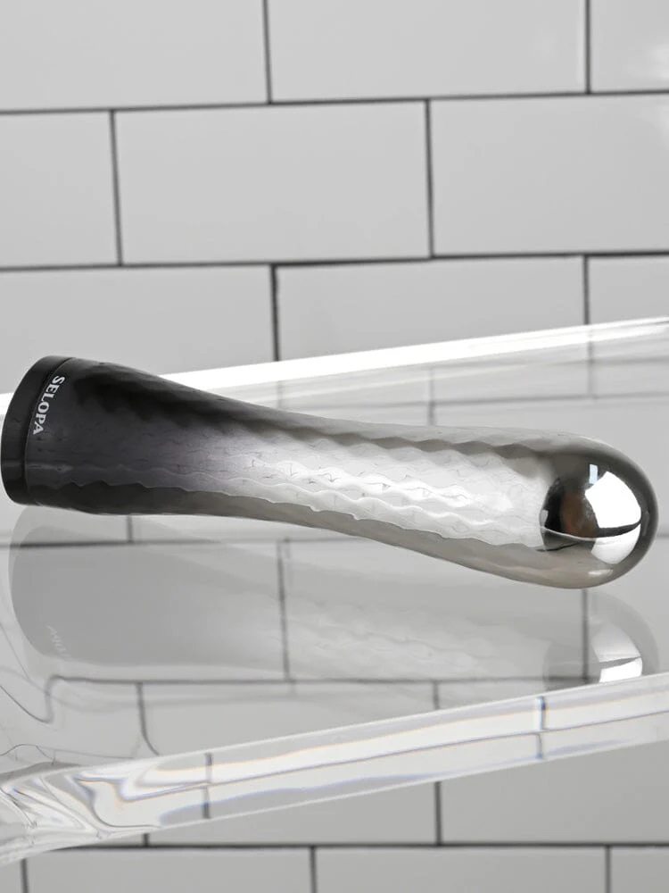 Silverado Rechargeable Gradient Chrome Classic Vibrator - Image 2