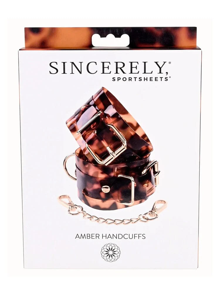 Amber Collection Tortoise Shell Handcuffs - Image 2