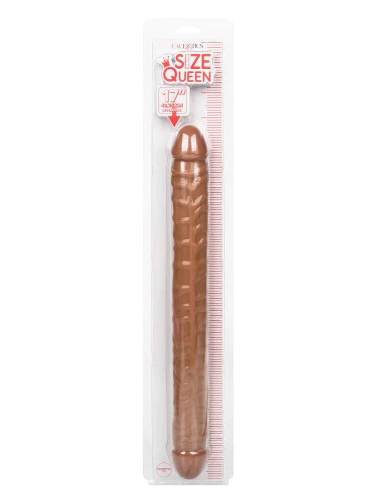 Size Queen 17” Realistic Double Dildo - Image 15