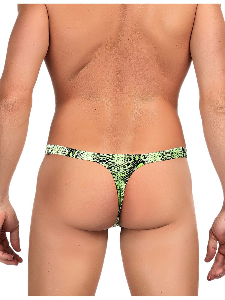 Snakeskin Pattern Men's Thong - M/L - Image 3
