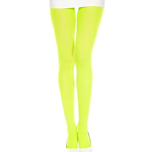 Solid Colour Opaque Nylon Tights - Image 4
