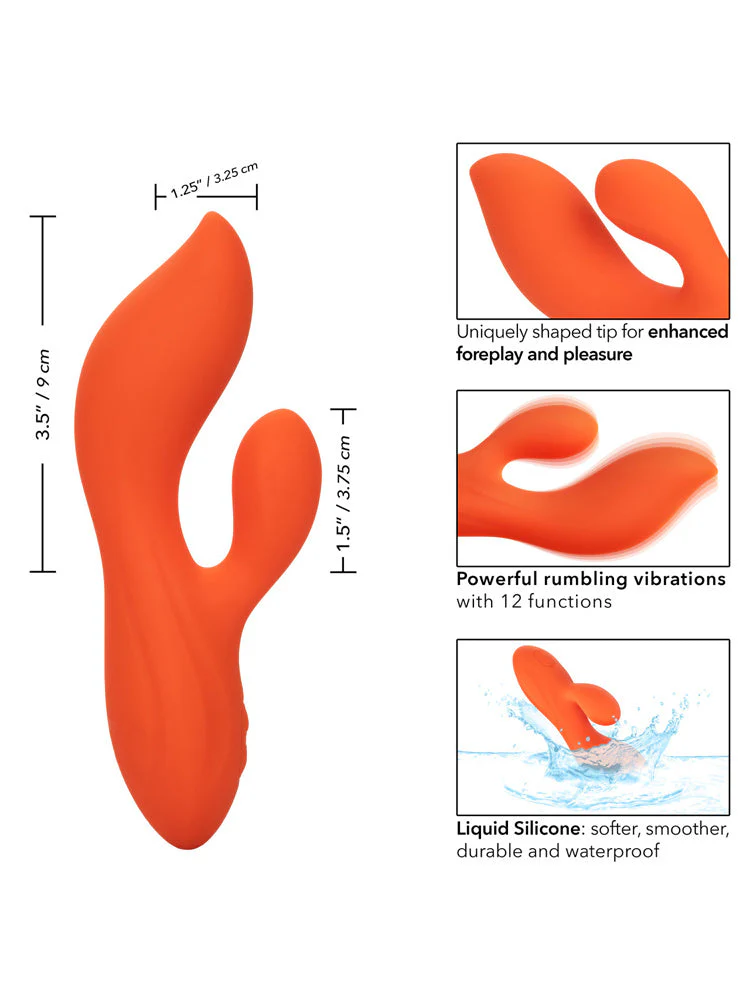 Stella Liquid Silicone Dual Teaser Vibrator - Image 3