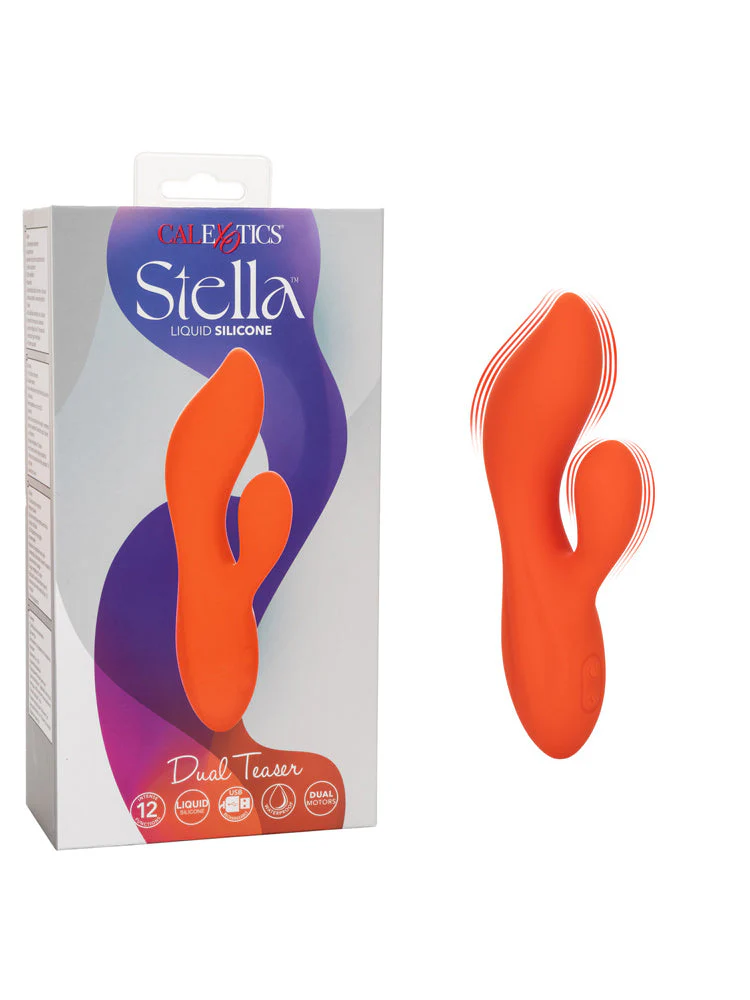 Stella Liquid Silicone Dual Teaser Vibrator - Image 4