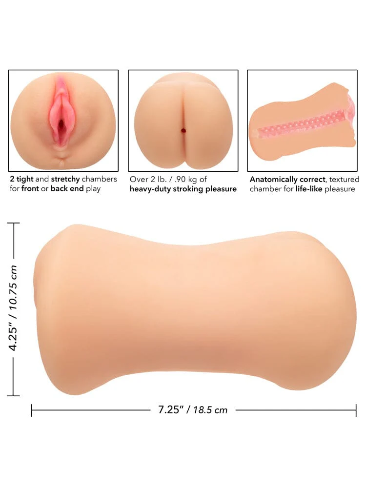 Stroke It Dual Entry Pocket Pussy & Ass - Image 4