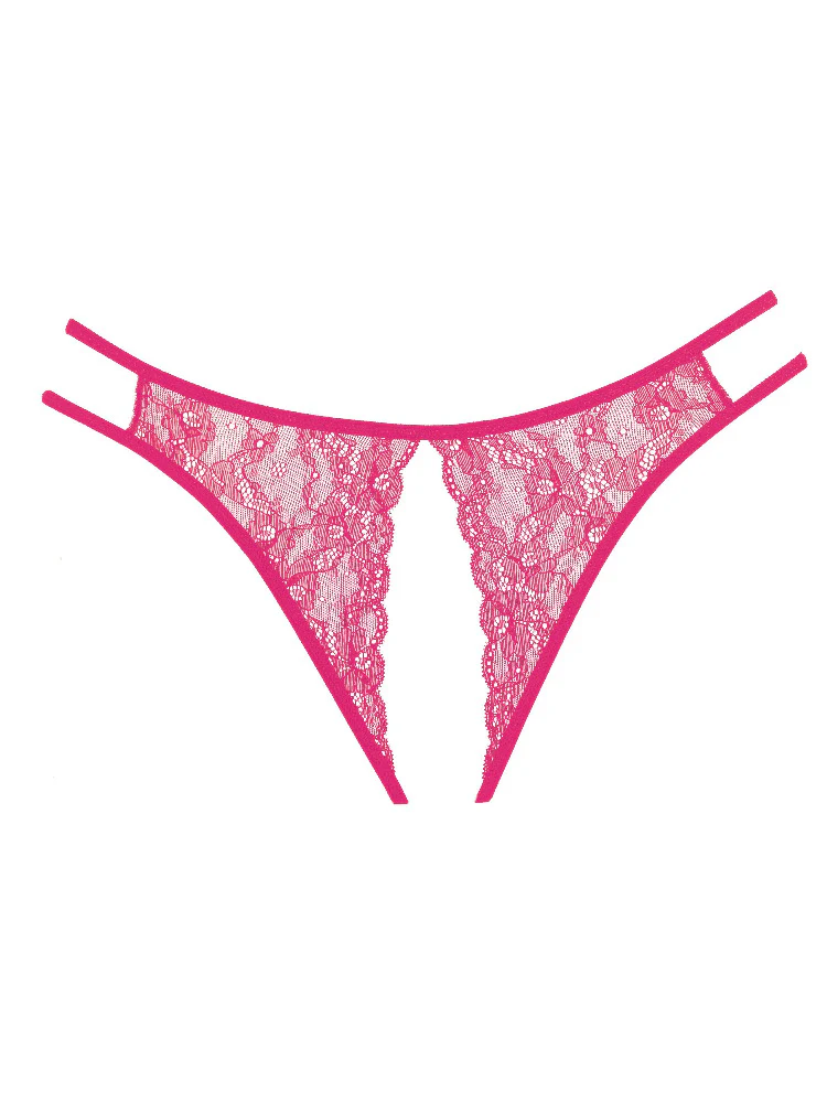 Adore Sweet Honey Crotchless Lace Panty - Image 3