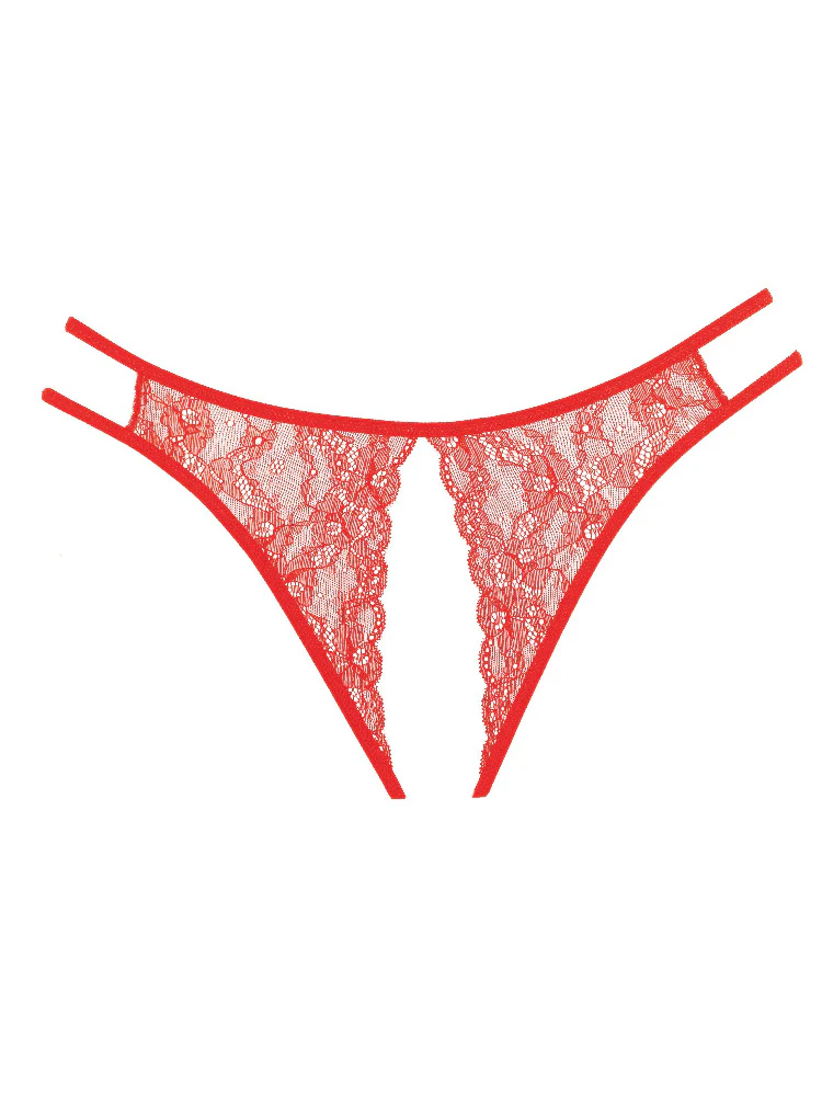 Adore Sweet Honey Crotchless Lace Panty - Image 5