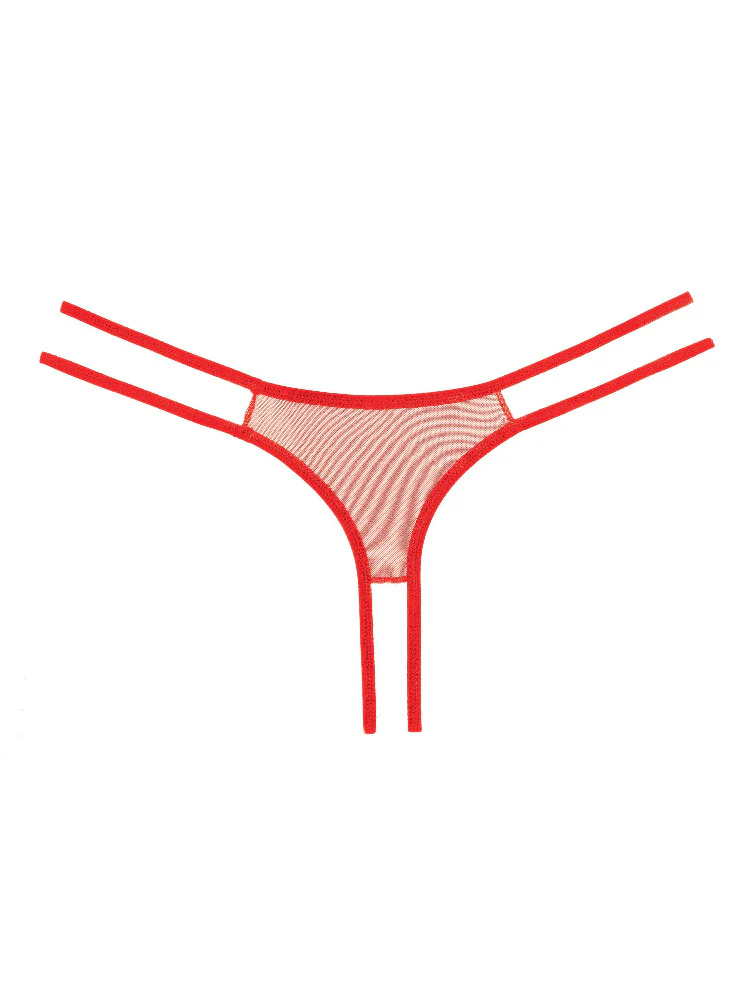 Adore Sweet Honey Crotchless Lace Panty - Image 6