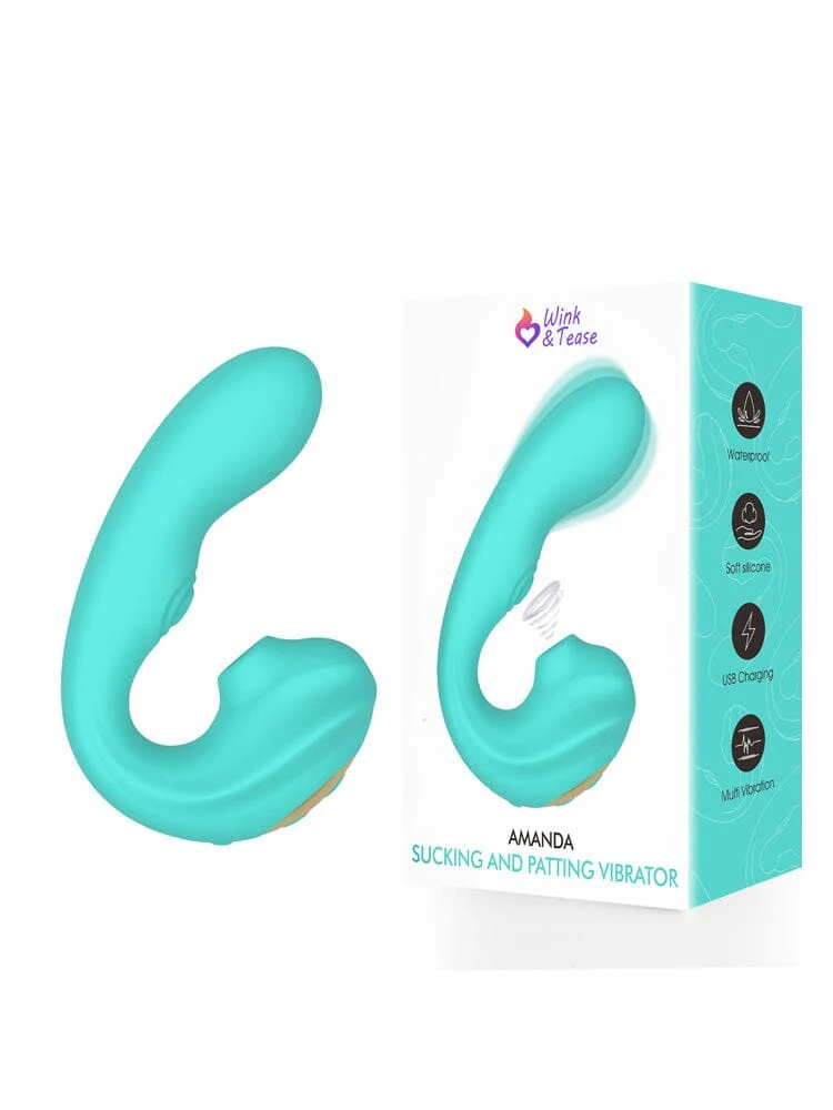 Amanda Dual-Stim Suction Vibrator - Image 2