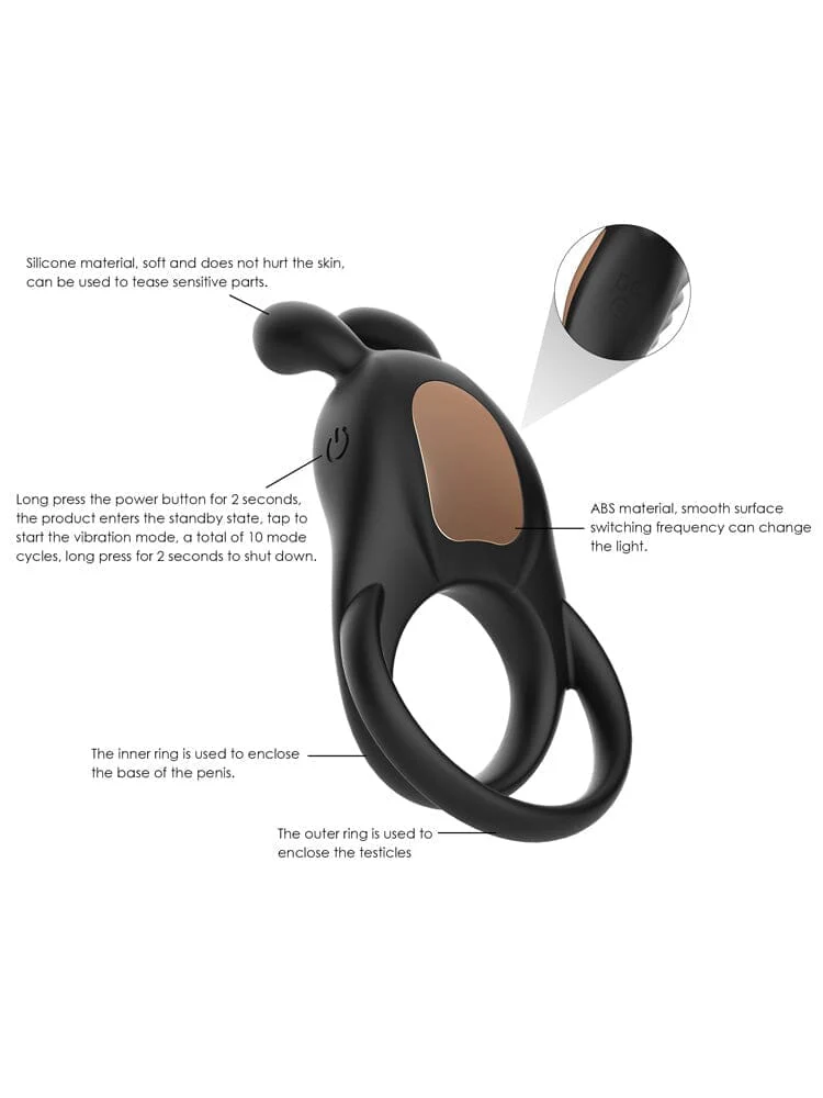 Andy Remote Control Cock Ring - Image 4
