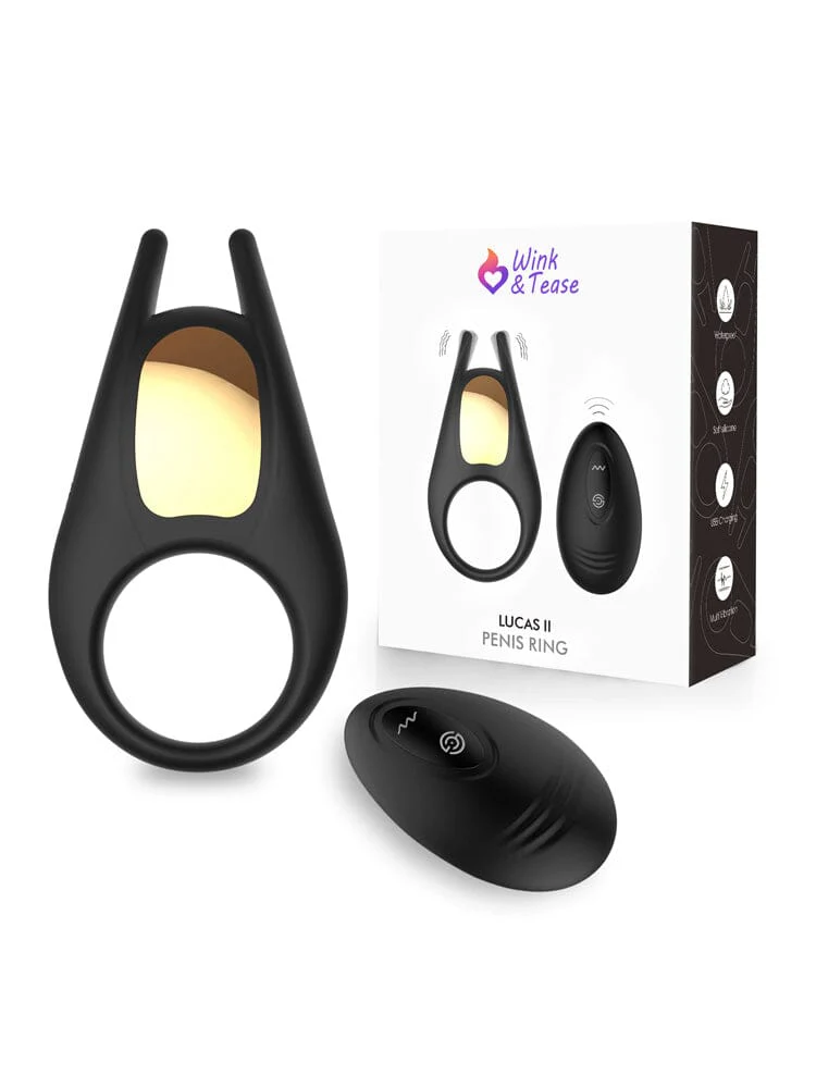 Lucas II Remote Control Cock Ring - Image 2