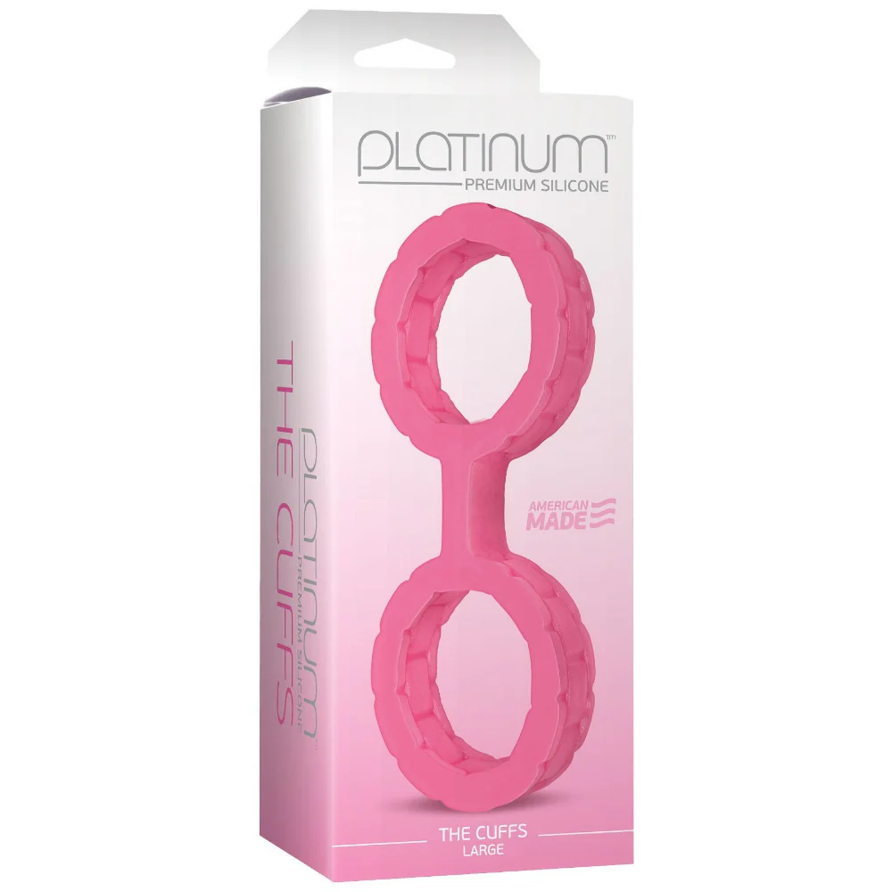 Platinum Premium Silicone Bondage Cuffs - Image 8